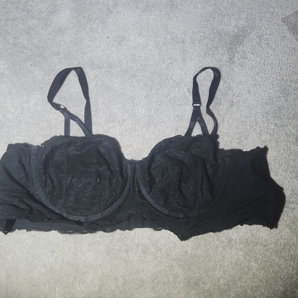 Sexy black bra